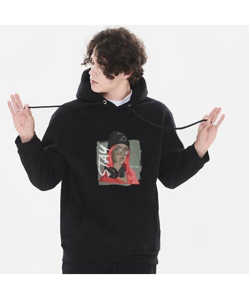 OHP(ワンハンドレッドパーセント)の「OHP x GOODD ステイ起毛フードパーカー(パーカー・メンズ・その他・2XL/M/L/XL)」の1枚目の写真