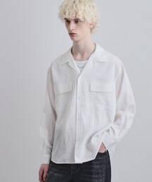 tk.TAKEO KIKUCHI | シアーストライプシャツ(シャツ/ブラウス)