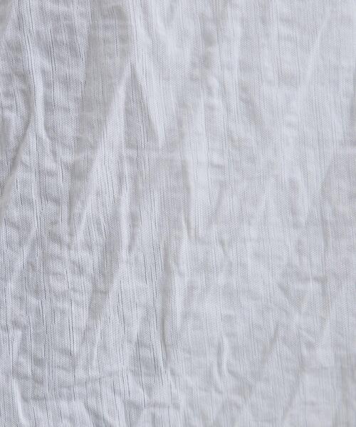 tk.TAKEO KIKUCHI（ティーケータケオキクチ）の「シアーストライプシャツ（シャツ/ブラウス・メンズ・ホワイト/ブラック・02/03）」の10枚目の写真