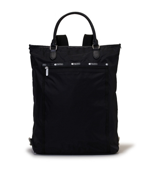 LeSportsac（レスポートサック）の「EVERYDAY TH CITY BKPK アップタウンブラック/ブラック（バックパック/リュック・レディース・ブラック・FREE）」の4枚目の写真