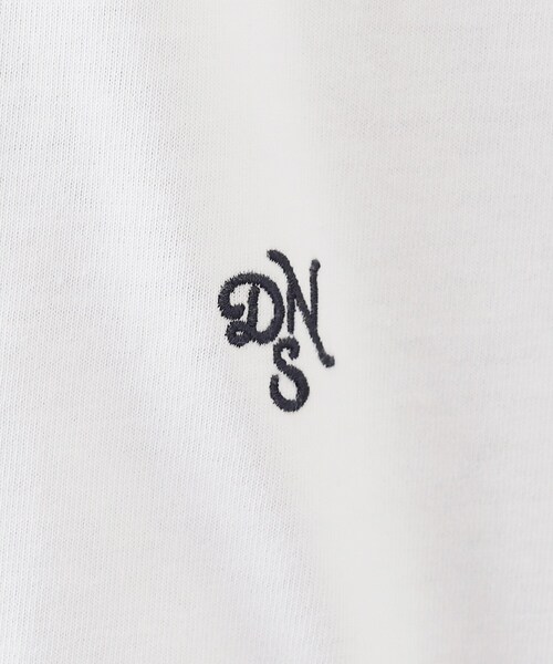 Dessin(デッサン)の「【洗える】シャツテールロングTシャツ(Tシャツ/カットソー・レディース・イエロー系その他4/ネイビー系2/ホワイト系・03/02/01/00)」の7枚目の写真