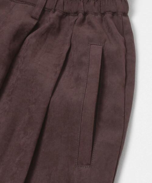 KBF（ケイビーエフ）の「ピーチスキンWIDEパンツ（その他パンツ・レディース・ボルドー/ネイビー/アイボリー・ONE）」の21枚目の写真
