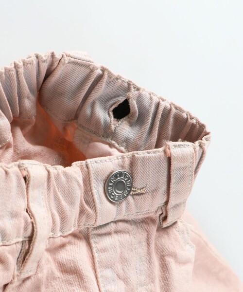 EDWIN（エドウィン）の「【Ou? by EDWIN】デニムタックパンツ（デニムパンツ・キッズ・ブルー/ピンク・100/140/110/150/130/120/90）」の9枚目の写真