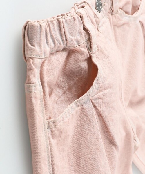 EDWIN（エドウィン）の「【Ou? by EDWIN】デニムタックパンツ（デニムパンツ・キッズ・ブルー/ピンク・100/140/110/150/130/120/90）」の10枚目の写真
