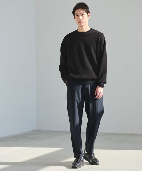 ストライプ ワイド ユーティリティパンツ W2 イージーパンツ