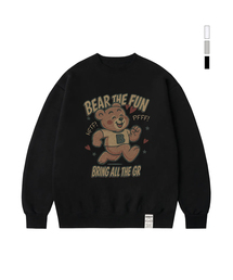[ユニセックス]RUNNING BEAR スウェット_3カラー