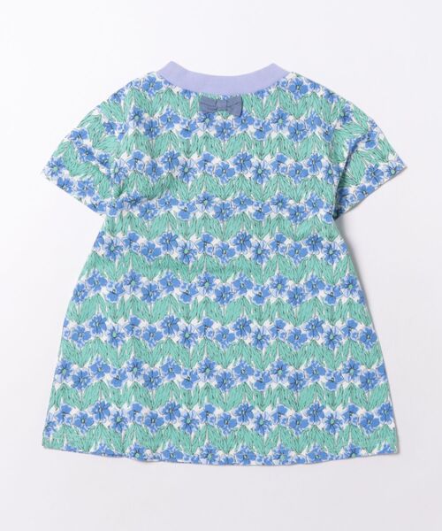 RAGMART（ラグマート）の「フラワープリントカットソー半袖Tシャツ（Tシャツ/カットソー・キッズ・イエロー/パープル・130cm/120cm/110cm/100cm）」の3枚目の写真
