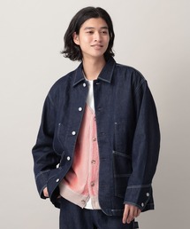 RAGEBLUE | 12oz Denim Coverall/カツラギデニムカバーオール【セットアップ対応】(デニムジャケット)