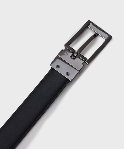 tk.TAKEO KIKUCHI（ティーケータケオキクチ）の「【２WAY】アニマルリバーナローベルト（ベルト・メンズ・ブラック系4/ベージュ系4・00）」の9枚目の写真