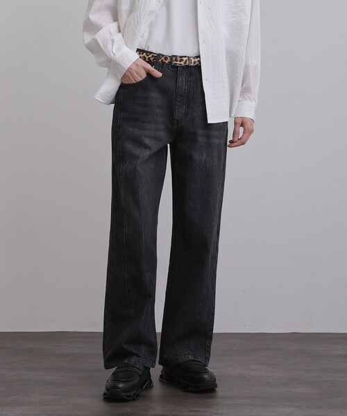 tk.TAKEO KIKUCHI（ティーケータケオキクチ）の「【２WAY】アニマルリバーナローベルト（ベルト・メンズ・ブラック系4/ベージュ系4・00）」の12枚目の写真