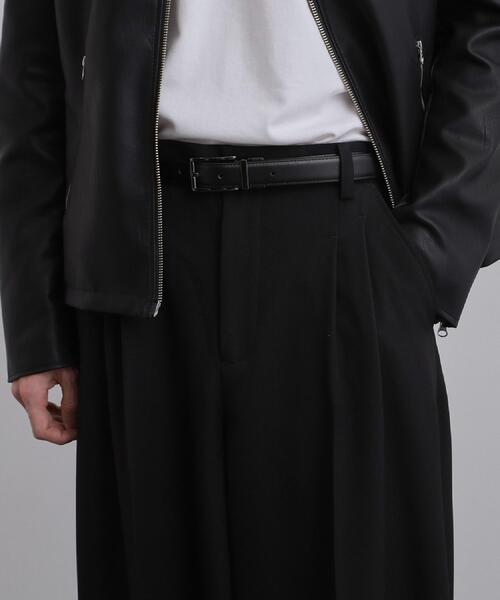 tk.TAKEO KIKUCHI（ティーケータケオキクチ）の「【２WAY】アニマルリバーナローベルト（ベルト・メンズ・ブラック系4/ベージュ系4・00）」の15枚目の写真