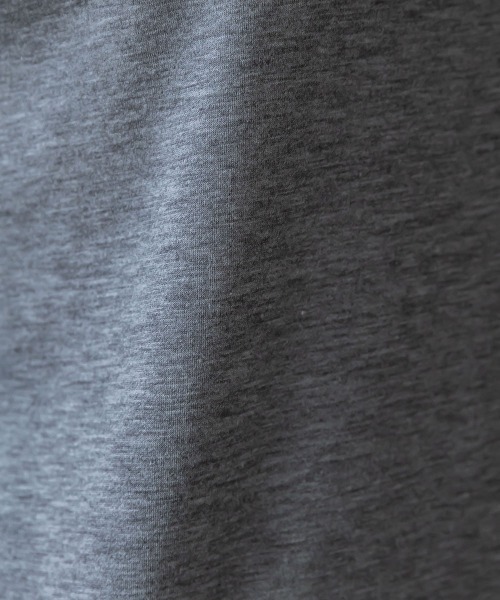 slattgir(スラットジール)の「高身長 配色ヘンリーネックプルオーバー(トールサイズ)Essenave(Tシャツ/カットソー・レディース・グレー/チャコールグレー・TM/TL/TLL/T3L)」の22枚目の写真