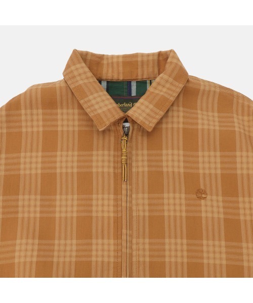Timberland（ティンバーランド）の「【TOKYO DESIGN COLLECTIVE】ストラザム ボマー プレイド ジャケット ユニセックス（ブルゾン・メンズ・ウィート・XX-LARGE/X-LARGE/SMALL/MEDIUM/LARGE）」の8枚目の写真