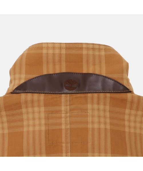 Timberland（ティンバーランド）の「【TOKYO DESIGN COLLECTIVE】ストラザム ボマー プレイド ジャケット ユニセックス（ブルゾン・メンズ・ウィート・XX-LARGE/X-LARGE/SMALL/MEDIUM/LARGE）」の14枚目の写真