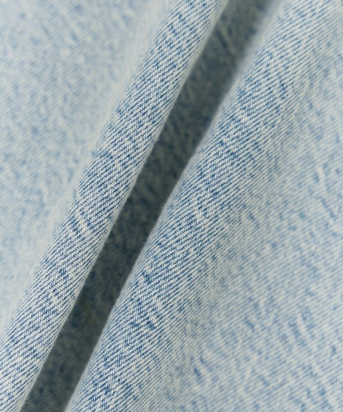 ADAM ET ROPE'(アダムエロペ)の「【サステナブル】シャツライクGジャン(デニムジャケット・レディース・ブルー系その他4/サックスブルー・36/38)」の19枚目の写真