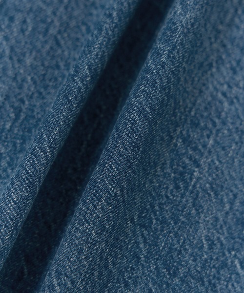 ADAM ET ROPE'(アダムエロペ)の「【サステナブル】シャツライクGジャン(デニムジャケット・レディース・ブルー系その他4/サックスブルー・36/38)」の20枚目の写真