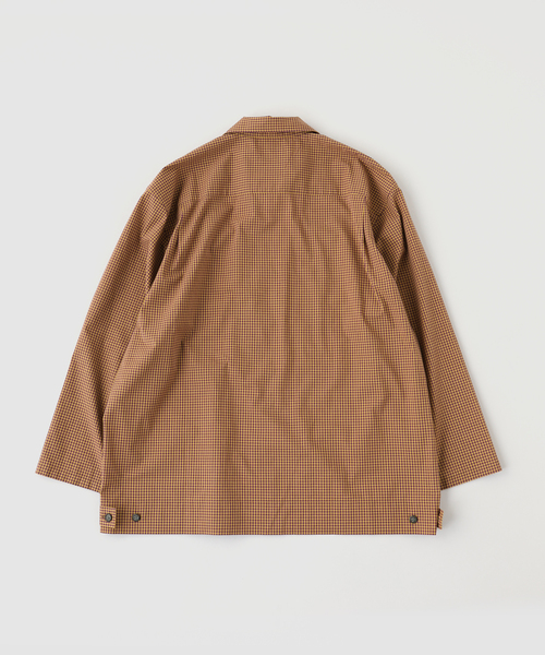 Marvine Pontiak shirt makers(マービンポンティアックシャツメーカーズ)の「Marvine Pontiak / マービンポンティアックシャツメーカーズ check SH(シャツ/ブラウス・メンズ・ベージュ・FREE)」の2枚目の写真