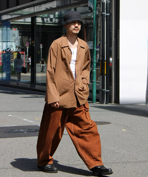 Marvine Pontiak shirt makers(マービンポンティアックシャツメーカーズ)の「Marvine Pontiak / マービンポンティアックシャツメーカーズ check SH(シャツ/ブラウス・メンズ・ベージュ・FREE)」の7枚目の写真