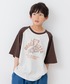 chil2（チルツー）の「綿100％ プリントラグラン半袖Tシャツ（Tシャツ/カットソー・130cm）」