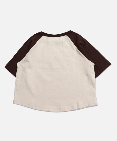 chil2(チルツー)の「綿100% プリントラグラン半袖Tシャツ(Tシャツ/カットソー・キッズ・O/J/H/A/Q/S/F/E/D/C/T/N/M/L/K/R/P/I/G/B・80cm/140cm/130cm/120cm/110cm/100cm/90cm)」の22枚目の写真