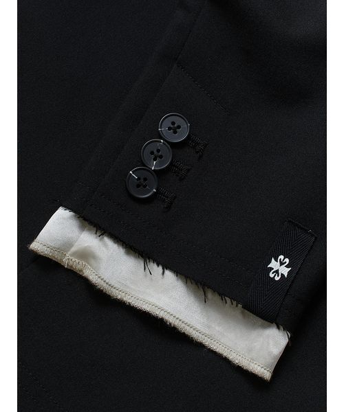 SORIN(ソリン )の「Tailored Hoodie Jacket/テーラード フーディージャケット(テーラードジャケット・レディース・グレー/ブラック・38)」の13枚目の写真