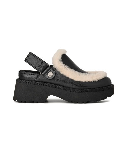 UGG(アグ)の「UGG【アグ】- レザー サンダル ウィメンズ 【W ESMEE LEATHERCLOG 1171507-BLK】(サンダル・レディース・ブラック・24.0cm/23.0cm/25.0cm)」の4枚目の写真