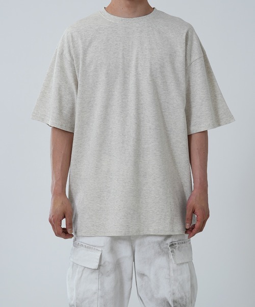 improves(インプローブス)の「無地 半袖Tシャツ(Tシャツ/カットソー・メンズ・レッド/アッシュ/カーキ/パープル/ダークブルー/オートミール/ホワイト/ブラック・LARGE/MEDIUM/SMALL/X-LARGE)」の9枚目の写真
