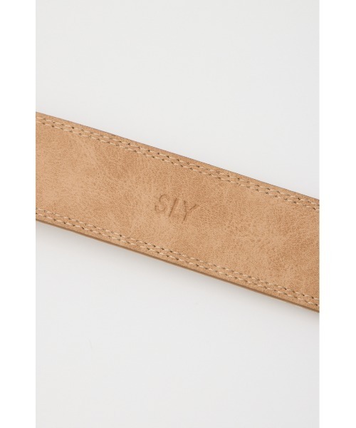 SLY(スライ)の「PATTERN BELT パターンベルト(ベルト・レディース・ベージュ系その他・FREE)」の5枚目の写真