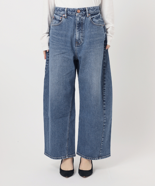 Spick & Span（スピックアンドスパン）の「RED CARD TOKYO / レッドカード トーキョー 別注Oregon*（デニムパンツ・レディース・エメラルドブルー/ブルー・24/23/26/25）」の3枚目の写真