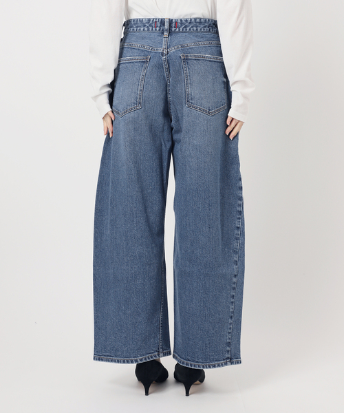 Spick & Span（スピックアンドスパン）の「RED CARD TOKYO / レッドカード トーキョー 別注Oregon*（デニムパンツ・レディース・エメラルドブルー/ブルー・24/23/26/25）」の5枚目の写真