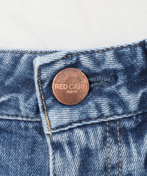 Spick & Span（スピックアンドスパン）の「RED CARD TOKYO / レッドカード トーキョー 別注Oregon*（デニムパンツ・レディース・エメラルドブルー/ブルー・24/23/26/25）」の12枚目の写真
