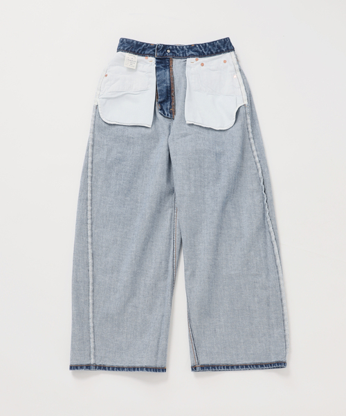 Spick & Span（スピックアンドスパン）の「RED CARD TOKYO / レッドカード トーキョー 別注Oregon*（デニムパンツ・レディース・エメラルドブルー/ブルー・24/23/26/25）」の15枚目の写真