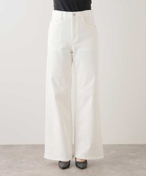 Deuxieme Classe（ドゥーズィエムクラス）の「Loose Jeans (white)（デニムパンツ・レディース・ホワイト・38/36/34）」の19枚目の写真
