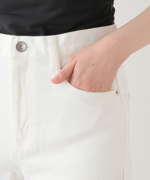 Deuxieme Classe（ドゥーズィエムクラス）の「Loose Jeans (white)（デニムパンツ・レディース・ホワイト・38/36/34）」の3枚目の写真