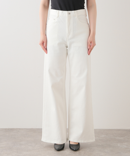 Loose Jeans (white)（デニムパンツ）｜Deuxieme Classe