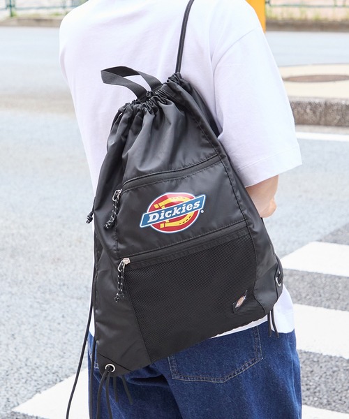 Dickies(ディッキーズ)の「【Dickies】DK ICON LOGO KNAPSACK(バックパック/リュック・メンズ・ブルー/ホワイト/チャコールグレー/レッド/ブラック・FREE)」の2枚目の写真