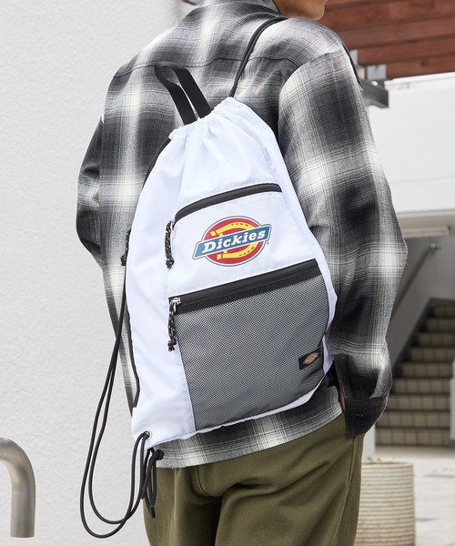 Dickies(ディッキーズ)の「【Dickies】DK ICON LOGO KNAPSACK(バックパック/リュック・メンズ・ブルー/ホワイト/チャコールグレー/レッド/ブラック・FREE)」の18枚目の写真