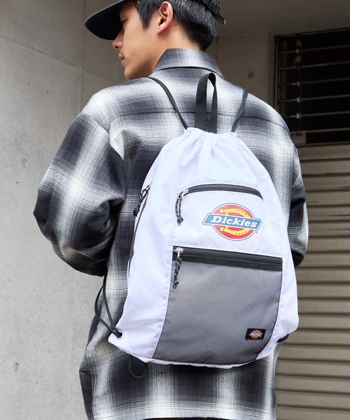 Dickies(ディッキーズ)の「【Dickies】DK ICON LOGO KNAPSACK(バックパック/リュック・メンズ・ブルー/ホワイト/チャコールグレー/レッド/ブラック・FREE)」の19枚目の写真