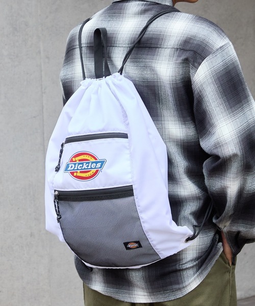 Dickies(ディッキーズ)の「【Dickies】DK ICON LOGO KNAPSACK(バックパック/リュック・メンズ・ブルー/ホワイト/チャコールグレー/レッド/ブラック・FREE)」の17枚目の写真