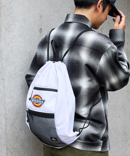 Dickies(ディッキーズ)の「【Dickies】DK ICON LOGO KNAPSACK(バックパック/リュック・メンズ・ブルー/ホワイト/チャコールグレー/レッド/ブラック・FREE)」の16枚目の写真