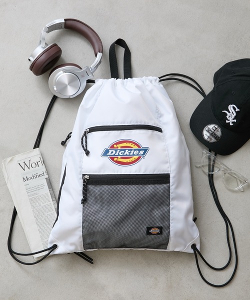 Dickies(ディッキーズ)の「【Dickies】DK ICON LOGO KNAPSACK(バックパック/リュック・メンズ・ブルー/ホワイト/チャコールグレー/レッド/ブラック・FREE)」の6枚目の写真