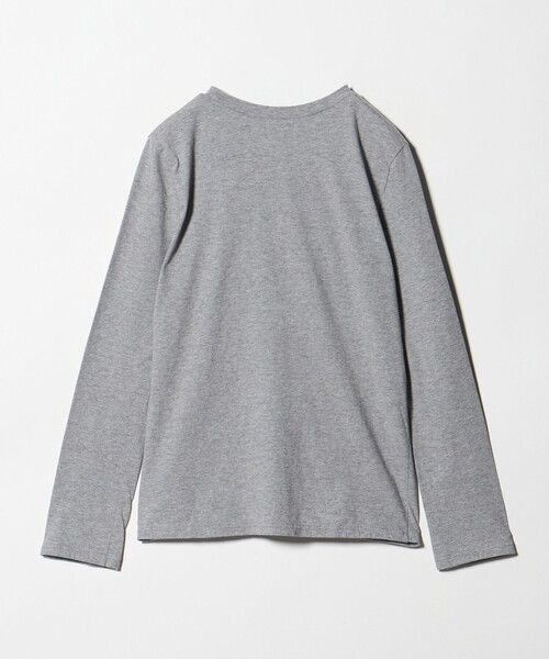 ATTISESSION(アティセッション)の「<ATTISESSION>フラワーモチーフ ホール ロングスリーブ Tシャツ(Tシャツ/カットソー・レディース・レッド/グレー系・FREE)」の12枚目の写真