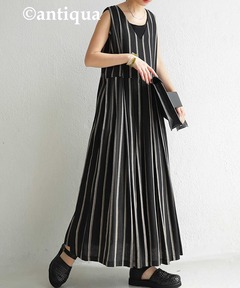 Striped Jacquard Knit Dress（ワンピース）｜Her lip to（ハーリップ