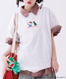 DOUBLE NAME | 【m:rex】ハローキティコラボ BIG TEE(Tシャツ/カットソー)