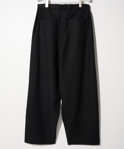 SOSHIOTSUKI(ソウシオオツキ)の「【SOSHIOTSUKI/ソウシオオツキ】SEAMLESS SIDE FOLD WIDE PANTS(デニムパンツ・メンズ・ダークグレー・44/46)」の5枚目の写真