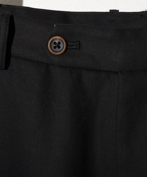 SOSHIOTSUKI(ソウシオオツキ)の「【SOSHIOTSUKI/ソウシオオツキ】SEAMLESS SIDE FOLD WIDE PANTS(デニムパンツ・メンズ・ダークグレー・44/46)」の4枚目の写真