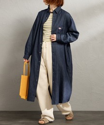 DANTON（ダントン）の「[DANTON/ダントン] ダンガリーデニム レギュラーカラー シャツワンピース（ワンピース）」