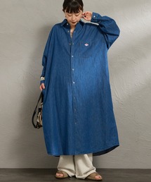 DANTON（ダントン）の「[DANTON/ダントン] ダンガリーデニム レギュラーカラー シャツワンピース（ワンピース）」