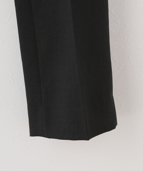 Spick & Span（スピックアンドスパン）の「ウォッシャブルセミフレアパンツ（その他パンツ・レディース・ブラック/ベージュ・38/36/34）」の18枚目の写真