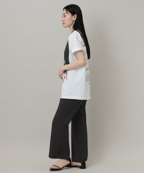 A part by（アパートバイ）の「シャンブレーセミフレアパンツ（その他パンツ・レディース・グレー系その他2/ブラック/ベージュ・SMALL/MEDIUM）」の5枚目の写真